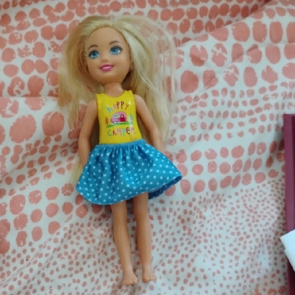 Doll with Yellow Top and Blue Skirt Stacy Doll Barbie Sister 2015